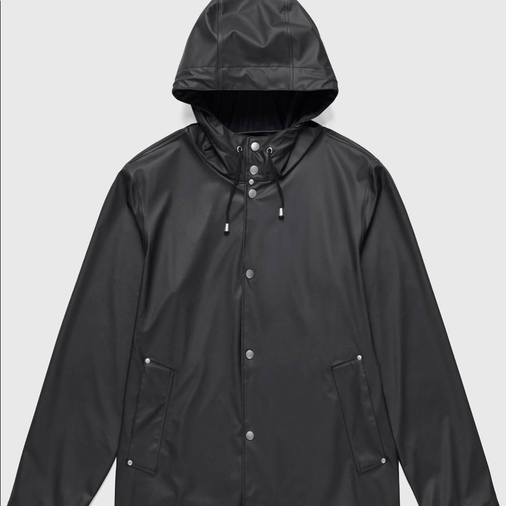 Black Stutterheim Raincoat size S